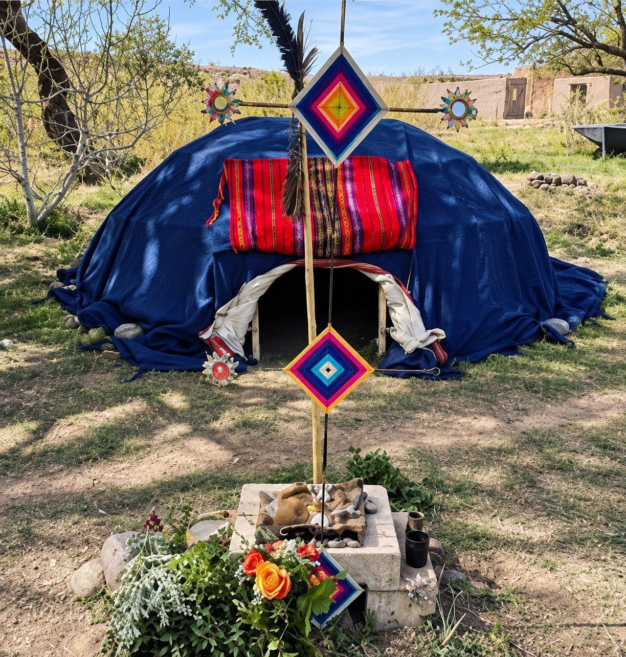 Temazcal ceremonial · Ayllu de Catarpe